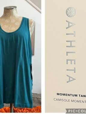 ❣️🆕Athleta Teal Momentum Seamless Tank❣️